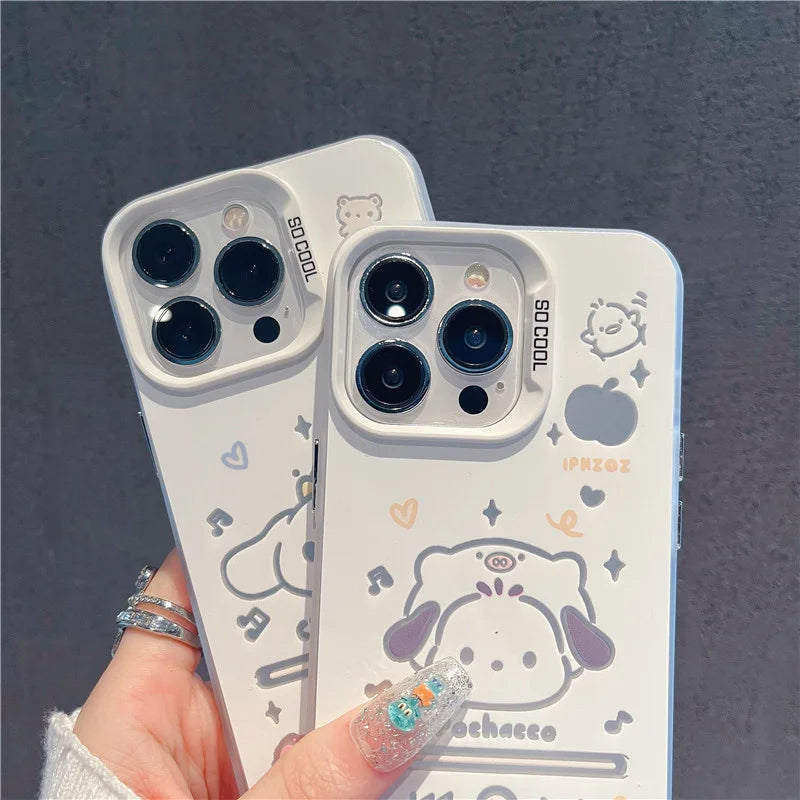 Sanrios Cinnamoroll Originality Case for Samsung Galaxy S25 S24 S23 S22 S21 S20 Note20 Ultra plus FE M31 4G 5G Matte Back Cover