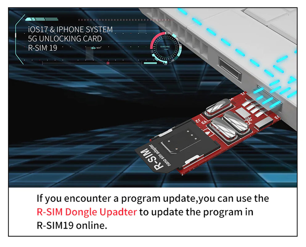 R-SIM19 NEW QPE Stable Unlock SIM Card for Iphone 15 plus 14 13 Pro Max 12 IOS17