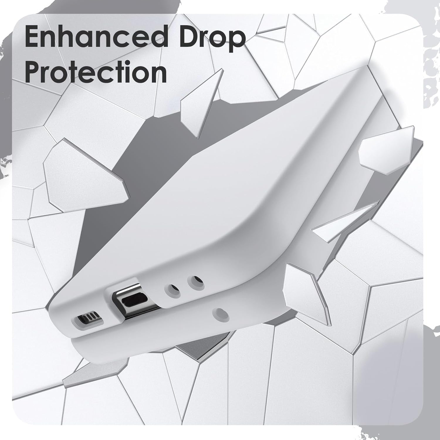 Case for Samsung Galaxy Z Flip 6,Thin Slim Hard PC Galaxy Flip z6 Phone Cover with External Screen Protector, Non-Slip Shockproof Protective Cases for Samsung Z Flip 6 5G,Purple