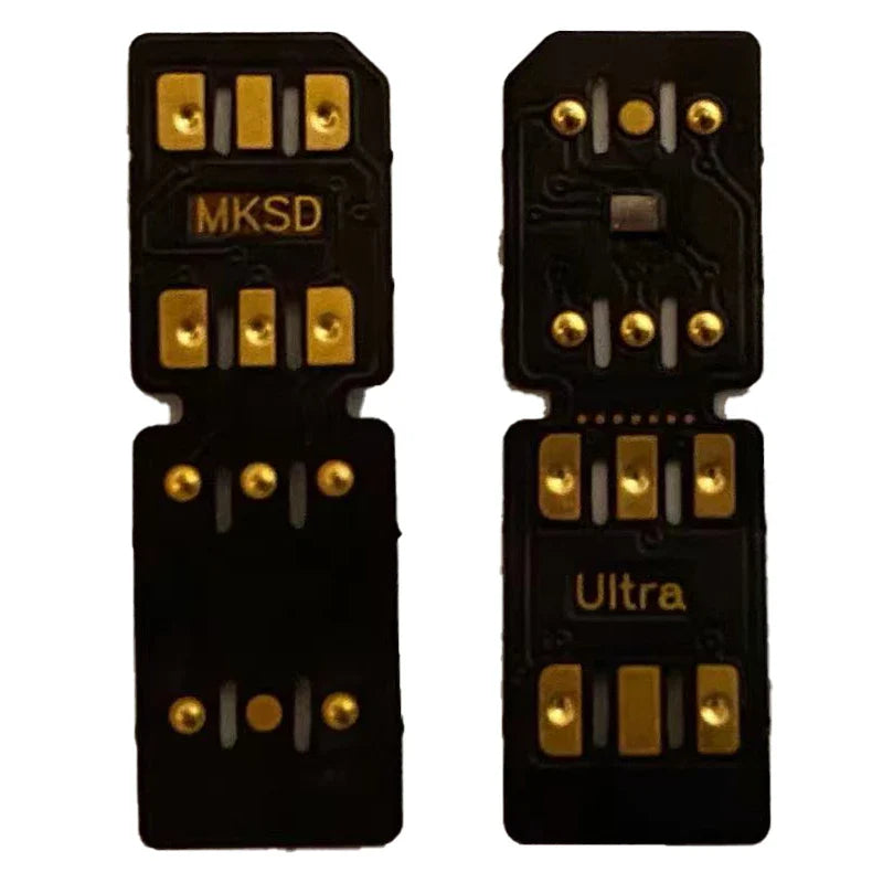 MKSD Ultra V5.3 Unlock Card RSIM Chip Service Iphone 14 13 12 11 X XR 8 7 6 2023