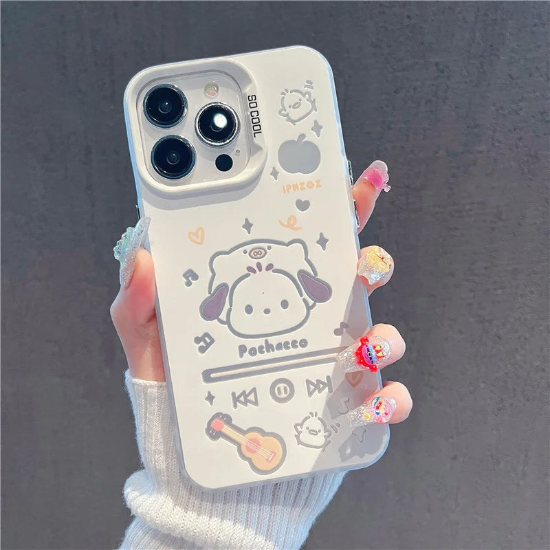 Sanrios Cinnamoroll Originality Case for Samsung Galaxy S25 S24 S23 S22 S21 S20 Note20 Ultra plus FE M31 4G 5G Matte Back Cover